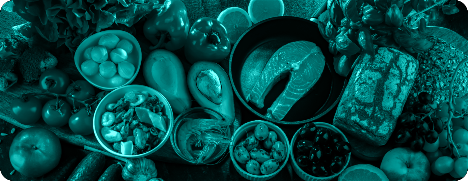 Healthy Foods on Table